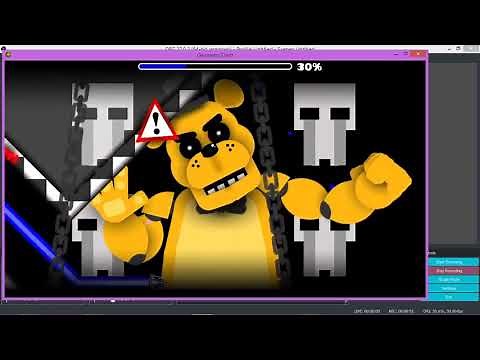 Geometry Dash "Five NightS" by bendykid (me) Full level