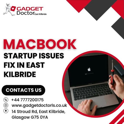 MacBook Startup Issues Fix in East Kilbride
