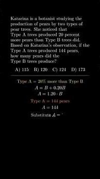 SAT Hard Problem 12: Percentage Word Problems Step-by-Step