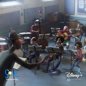 📱🤙 Calling Joe Gardner! Get into the groove with #PixarSoul 🎷🎶 Watch on Disney now! | Walt Disney Studios