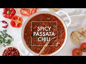 DeLallo Spicy Passata Chili with Calabrian Peppers