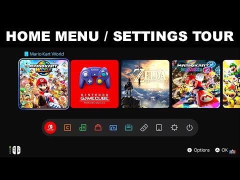 Nintendo Switch 2 - Home Menu & System Settings Tour