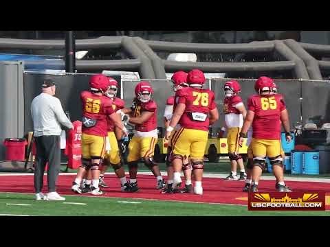 Sights and Sounds from USC's ninth practice of spring camp 2026