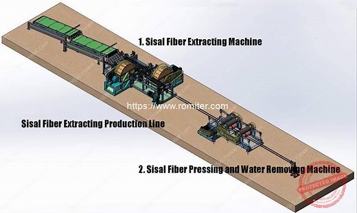 Full Automatic Sisal Fiber Extracting Machine | Romiter Group | Your best global business partner in China