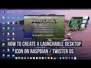 How to make a desktop icon with Twister OS Raspbery Pi