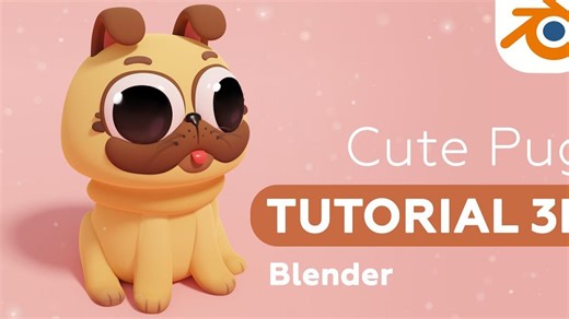 Blender新手教程：捏一只可爱小狗