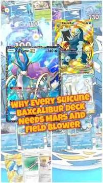 Why Every Suicune Baxcalibur Deck Needs Mars and Field Blower #pokemontcgpocket #pokemontcg