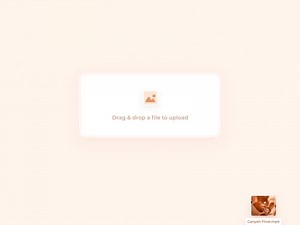 Drag & Drop File Uploader