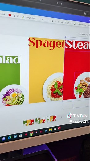 morph transition in canva #canva #morph #magictransition #food #ppt #makanan #poster