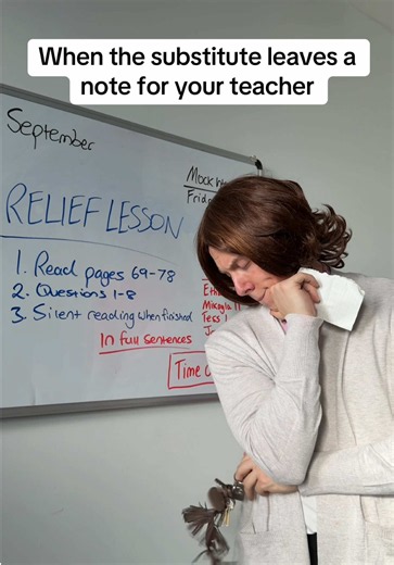 And the note literally read, “great, but a little loud” | substitutes notes