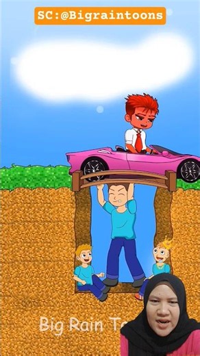 Bantu Steve Wujudkan Keinginan Anak-anaknya | Bigraintoons #minecraftanimation #steve #noob #cartoon