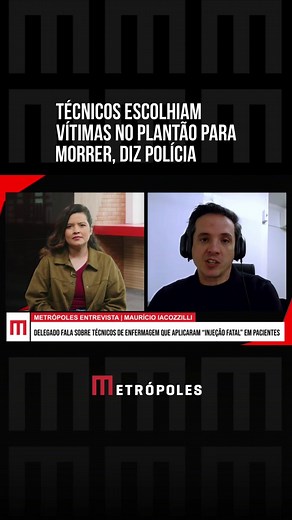 Segundo o delegado responsável pelo caso, Maurício Iacozzilli, o suspeito de liderar os crimes se valia da desatenção dos médicos de plantão para m4tar. O delegado Maurício Iacozzilli — à frente das investigações sobre os hom1cídios ocorridos na Unidade de Terapia Intensiva (UTI) do Hospital Anchieta, em Taguatinga (DF) — contou, em entrevista à coluna Mirelle Pinheiro, que as investigações preliminares apontam que as vítimas eram escolhidas de forma aleatória. #TikTokNotícias 🤳🏼Metrópoles