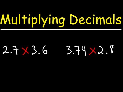 How to Multiply a Decimal by a Decimal