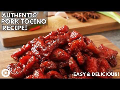 PORK TOCINO 🐷 MASARAP AT WALANG SALITRE