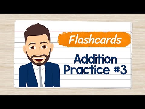 Addition Flashcards Practice #3 | Elementary Math with Mr. J