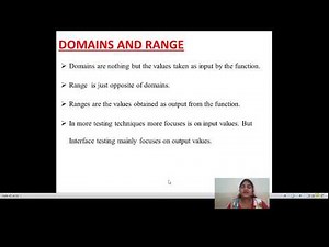 SOFTWARE TESTING || UNIT - 3 || DOMAIN AND INTERFACE TESTING || CLASS - 4 ||
