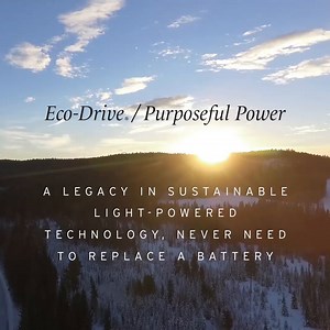 Building a purposeful, powerful and sustainable future. Citizen Eco-Drive watches are powered by light, any light, so your watch never needs a battery. #MyCitizen #CitizenWatch #EcoDrive #PurposefulPower | Citizen Canada