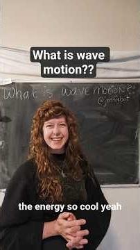 what is #wave motion?? #physics
