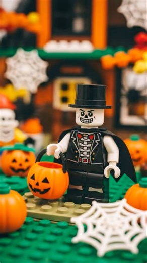Lego trick-or-treating ￼