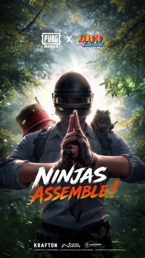 PUBG MOBILE | NARUTO's new chapter is about to begin.