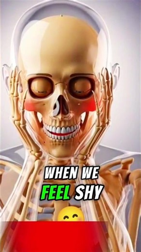 Why Does Your Face Turn Red When You Feel Shy/ Human Body Fact #Shorts #trending