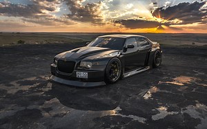 Chrysler 300C "Way of the Widebody" Rendering Looks Like a JDM Muscle Sedan