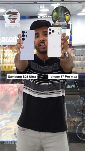 iPhone 17 Pro Max vs Samsung S25 Ultra: The Ultimate Zoom Battle! 🔭