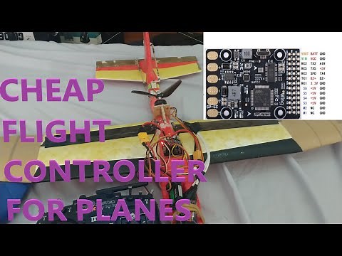 How To Wing FC-10 flight controller setup for planes and flying wings with inav flysky frsky