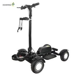[Hot Item] Folding Electric Scooter 48V 4-Wheel Golf Cart Mobility Scooter Electric Golf Skateboard