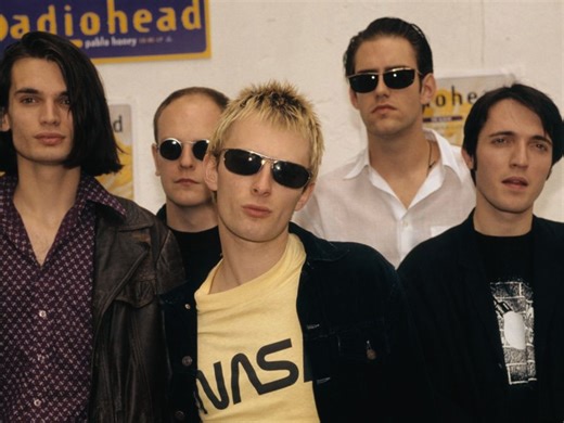 What does the man whisper in Radiohead's 'Just' music video?