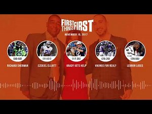 First Things First podcast (11.10.17) Cris Carter, Nick Wright, Jenna Wolfe | FIRST THINGS FIRST