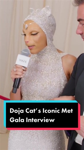 Doja Cat's Iconic Met Gala Interview Highlights