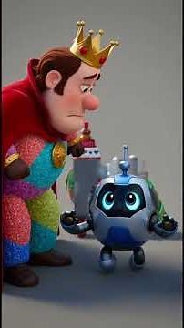 Tomo the Tiny Robot and the Candy Planet | MooMooTV | #shorts