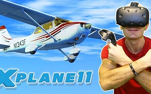 【VR】兼容度最好的VR模拟飞行游戏XP11