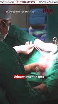 Urine Leakage Treatment Explained #drsupriyapuranik #shorts #urineleakage #totsurgery #periodspain