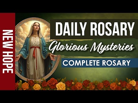 Glorious Mysteries Rosary | Resurrection Holy Rosary Prayer | Full Catholic Rosary Anytime | Virtual