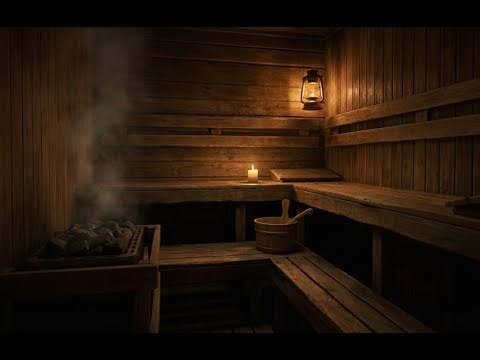 Nordic Sauna Ambience 🔥 Cozy Spa Sounds for Deep Relaxation