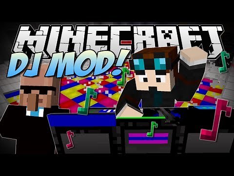 Minecraft | DJ PARTY MOD! (Dr Trayaurus' Ultimate Party!) | Mod Showcase