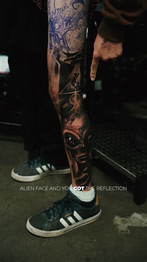 Chris is getting a full leg piece with an alien theme — complete with an astronaut, UFO, and otherworldly details that tell a whole story in ink. From reflections in the helmet to the alien’s eye, every inch of this piece shows Jose’s precision and creativity. 🗓️ Booking full-day sessions now 📩 DM or hit the link in bio to reserve your spot 📍 @neverdieinknj 👨‍🎨 @josemoax #NeverDieInk #JoseMoax #AlienTattoo #AstronautTattoo #LegSleeve #RealismTattoo #SciFiTattoo #EastBrunswickNJ #TattooArtis