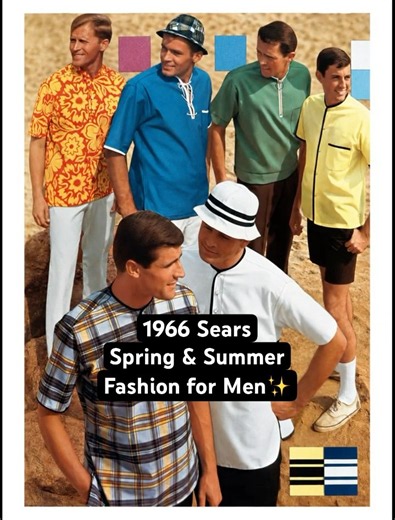 1966 Sears Spring & Summer Fashion for Men