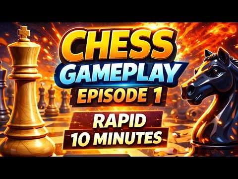 ♟️ Chess.com Rapid Game | 10 Minute Chess Gameplay | Episode 1