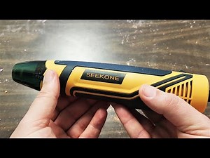 SEEKONE Mini Heat Gun Review – Compact Power for DIY Precision! 🔥🛠️