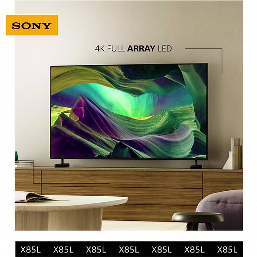 Using 4K Upscaling and 4K X-Reality PRO, the Sony X85L delivers scenes so real, it’s like you can reach out and touch them. | Sony Middle East