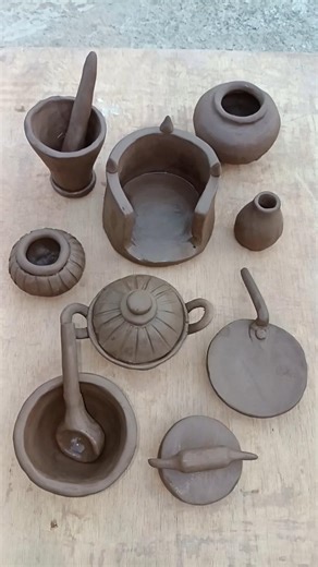 DIY mitti ka chulha and mini kitchen set with clay#viralvideo #shortsviral