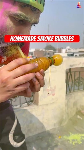 colour smoke bubbles | children’s science experiments #experiment #science