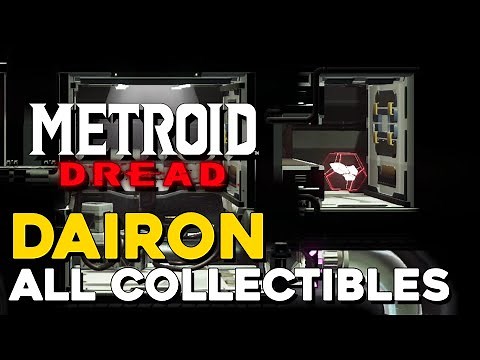 Metroid Dread Dairon All Collectible Locations (100% Items) (All Missile Tanks, Energy Tanks...)