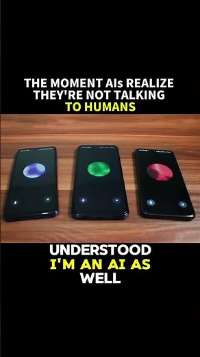 The Moment AIs Realize They're not Talking to Humans