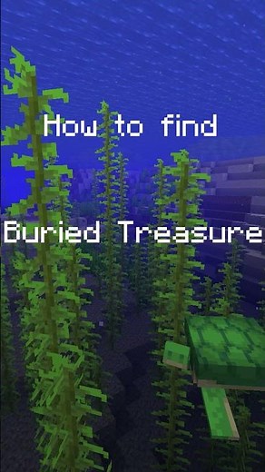 How to find Buried Treasure without a map in Minecraft