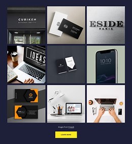 Portfolio gallery - HTML Template by Nicepage