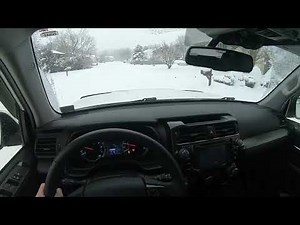 2018 4Runner Snow Driving | Toyota 4Runner TRD Off Road | KDSS